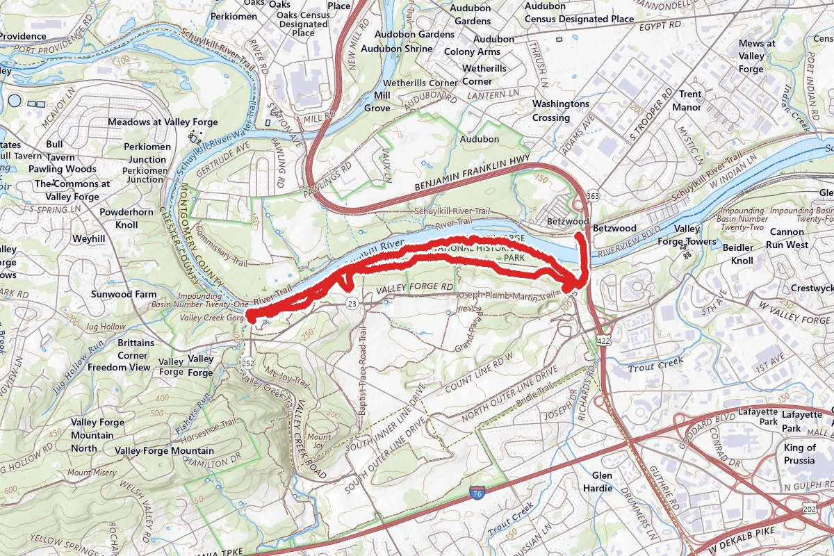 Chapel Trail and River Walk