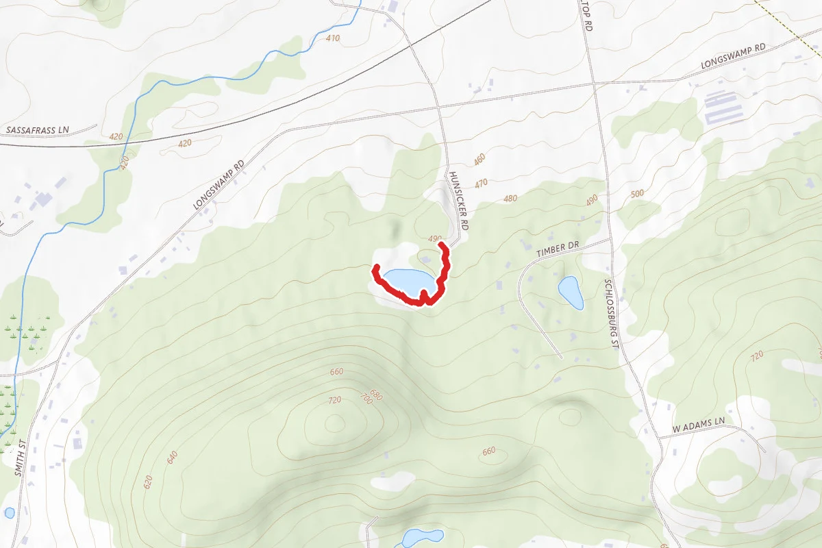 Hunsicker Grove Quarry Trail
