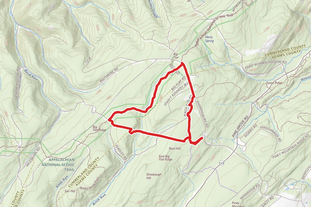 Appalachain and Ram Hill Loop