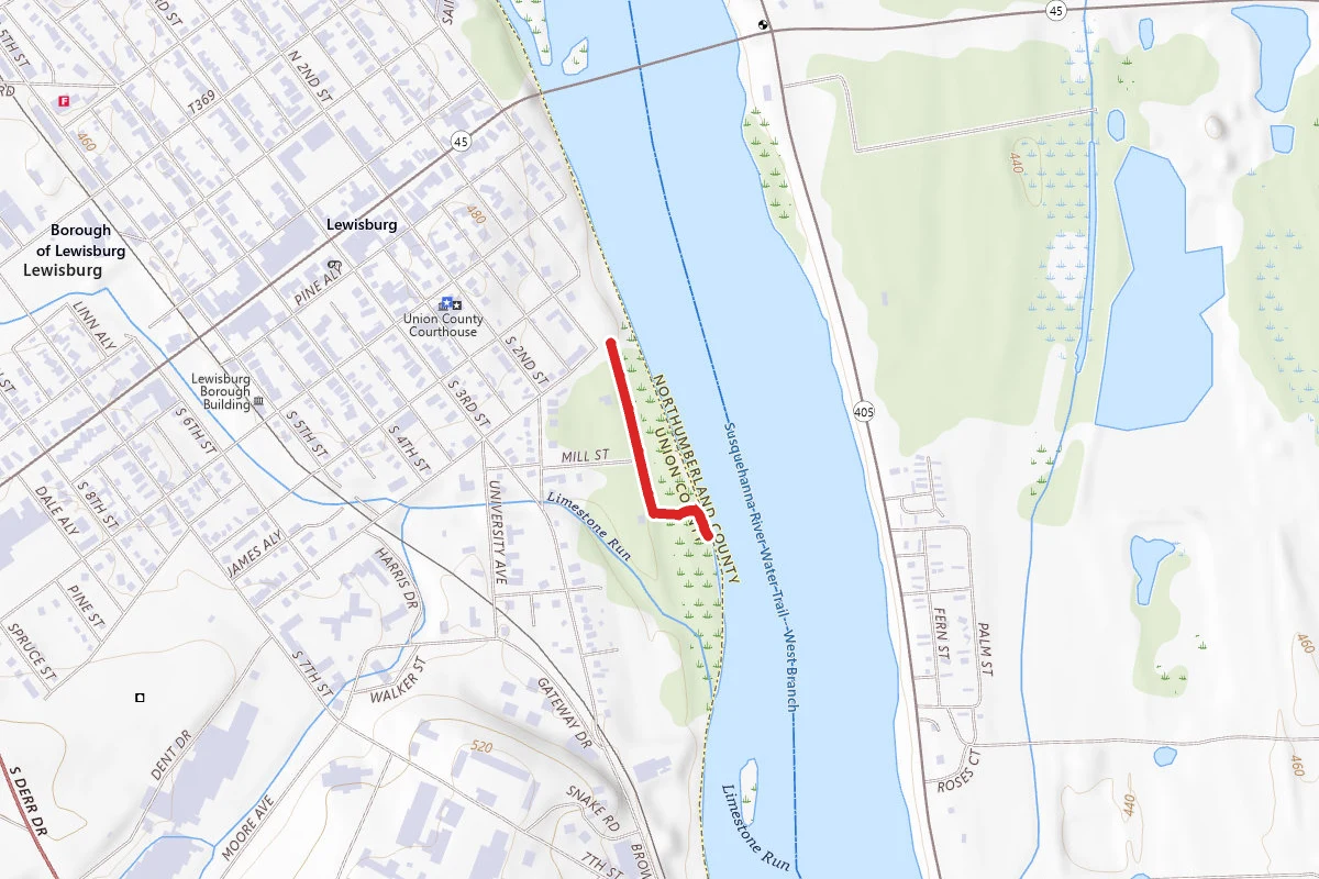 West Branch Susquehanna River Trail