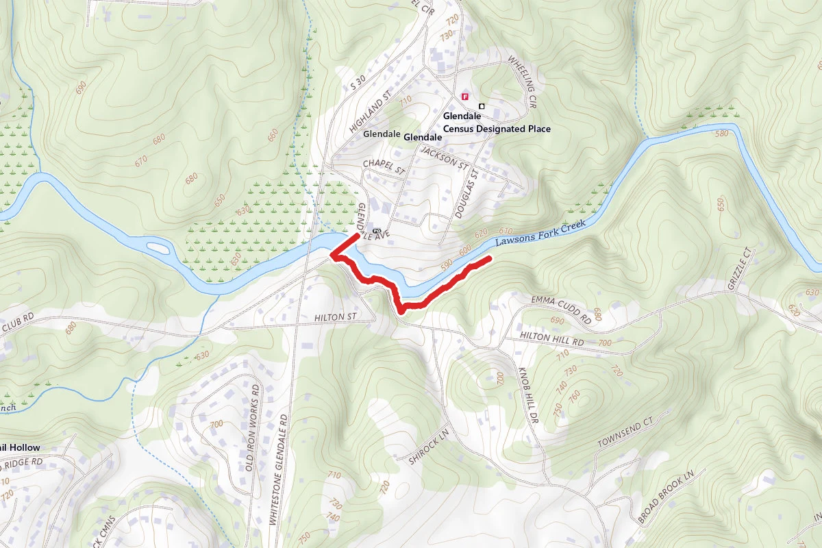 Lawsons Fork Creek Trail