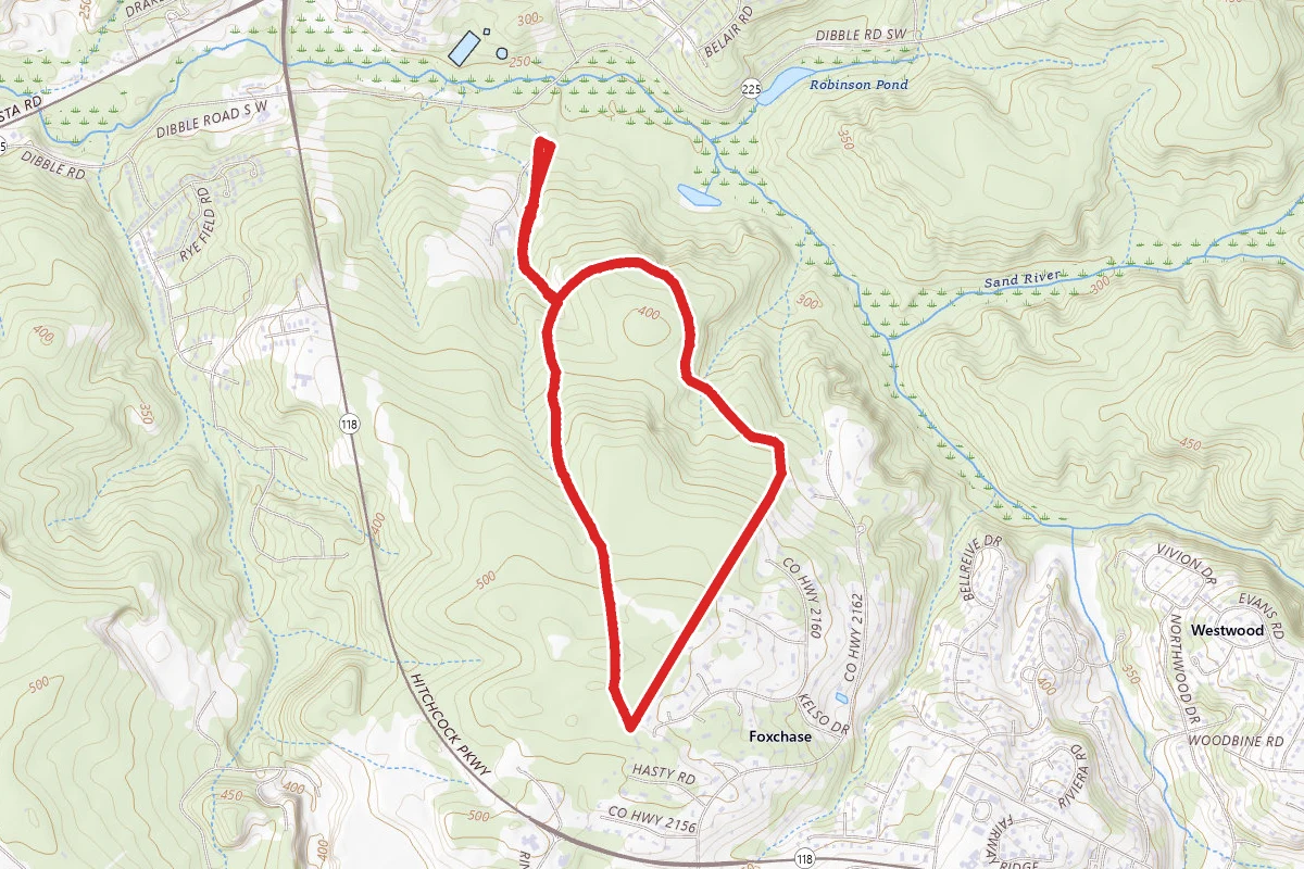 High Point Line and Mr. Cooper's Ride Trail