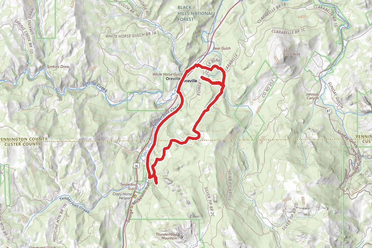 Whitehorse and George S. Mickelson Loop