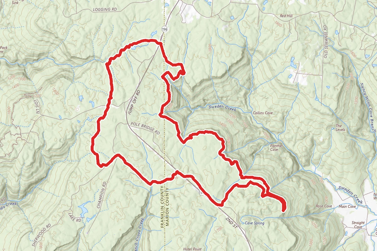 West Side and West Rim Loop