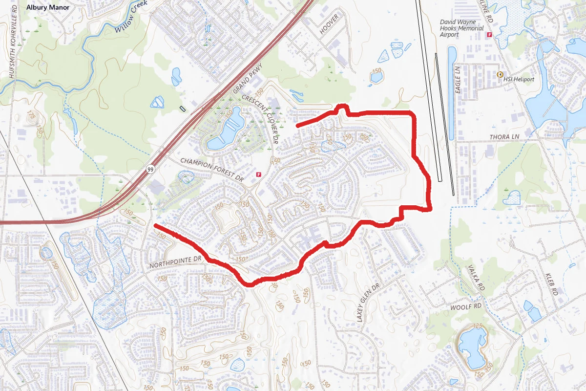 GLF Pipeline and Bayou Scenic Loop
