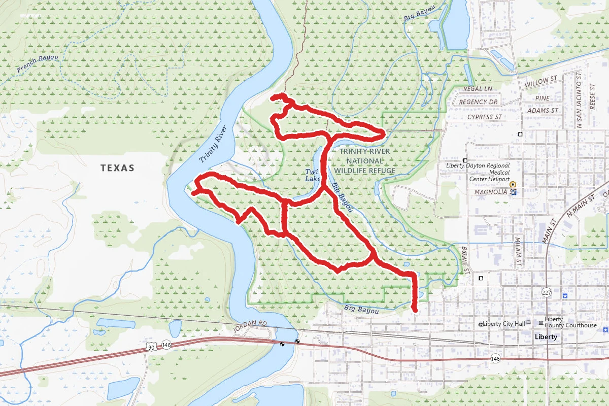 Great Egret’s Ridge Trail Loop