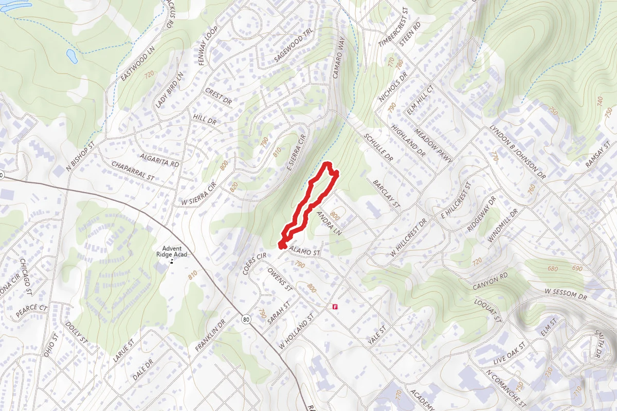 Virginia Witte Way and Warbler Walk Loop