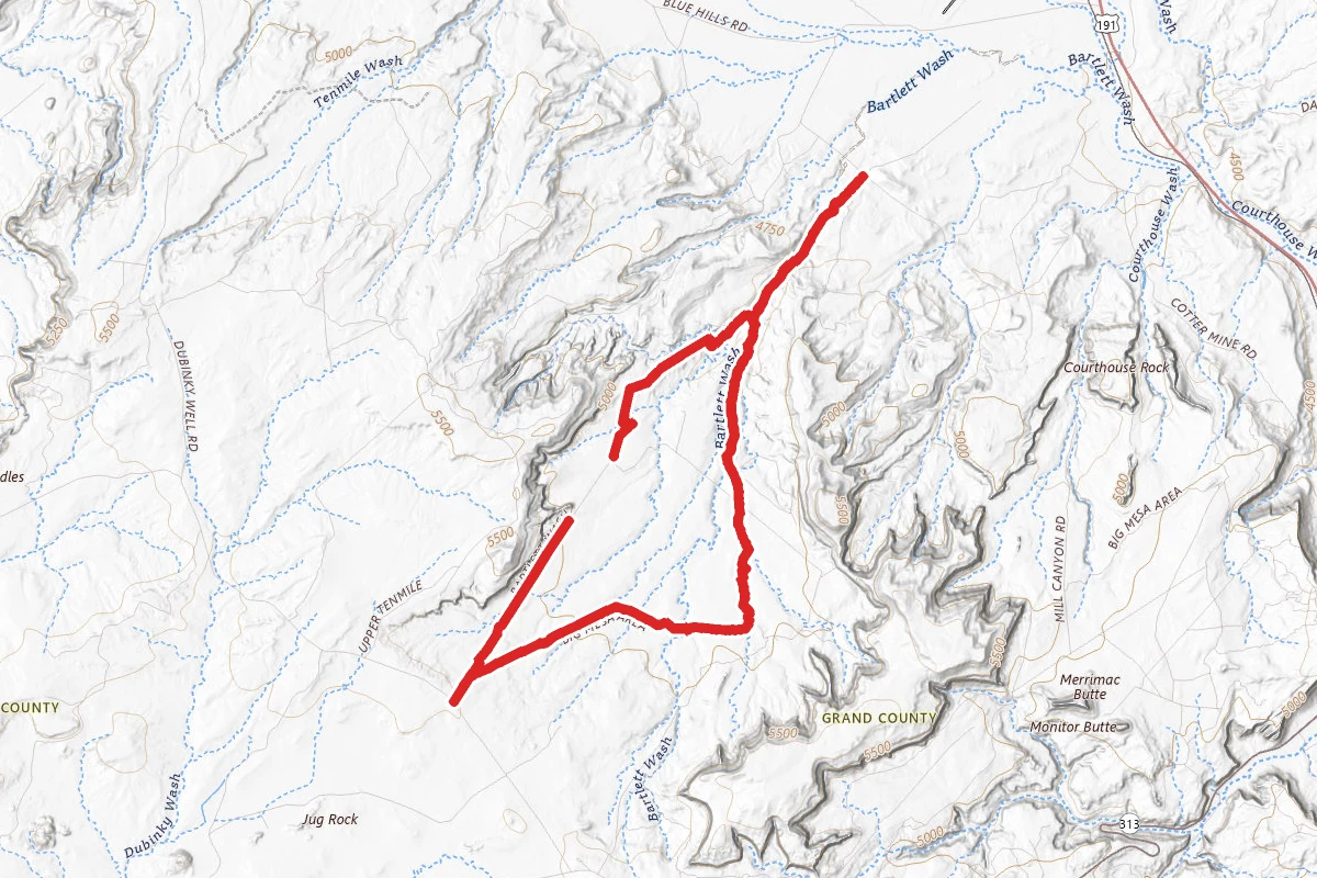 Bartlett Wash Trail