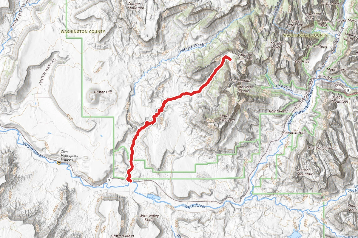 Scoggins Wash Trail