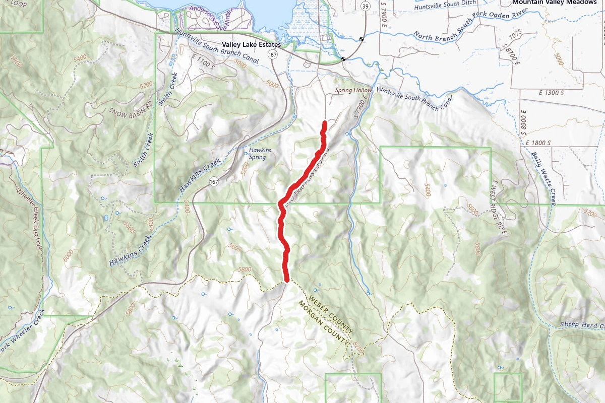 Old Trappers Loop Trail