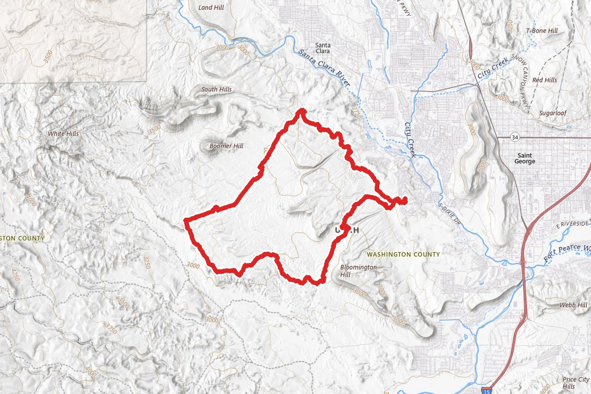 Green Valley, Bearclaw Poppy, and Stucki Springs Loop
