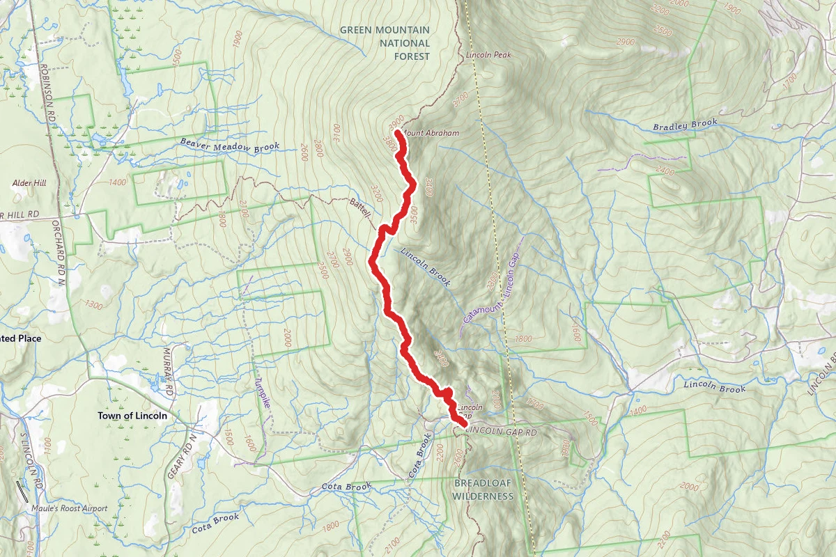 Mount Abraham via Long Trail