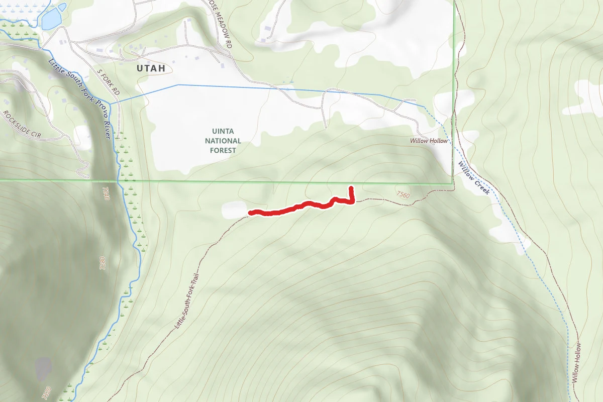 Little South to Willow Trail