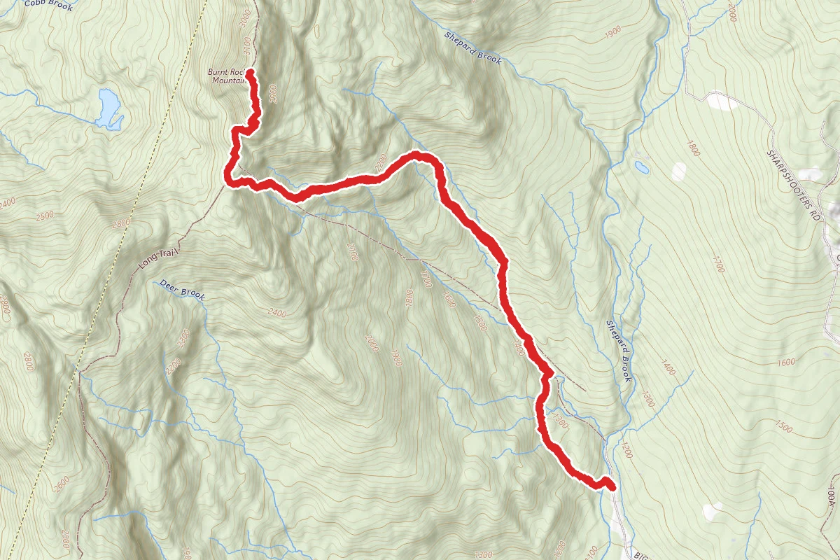 Burnt Rock Mountain Trail