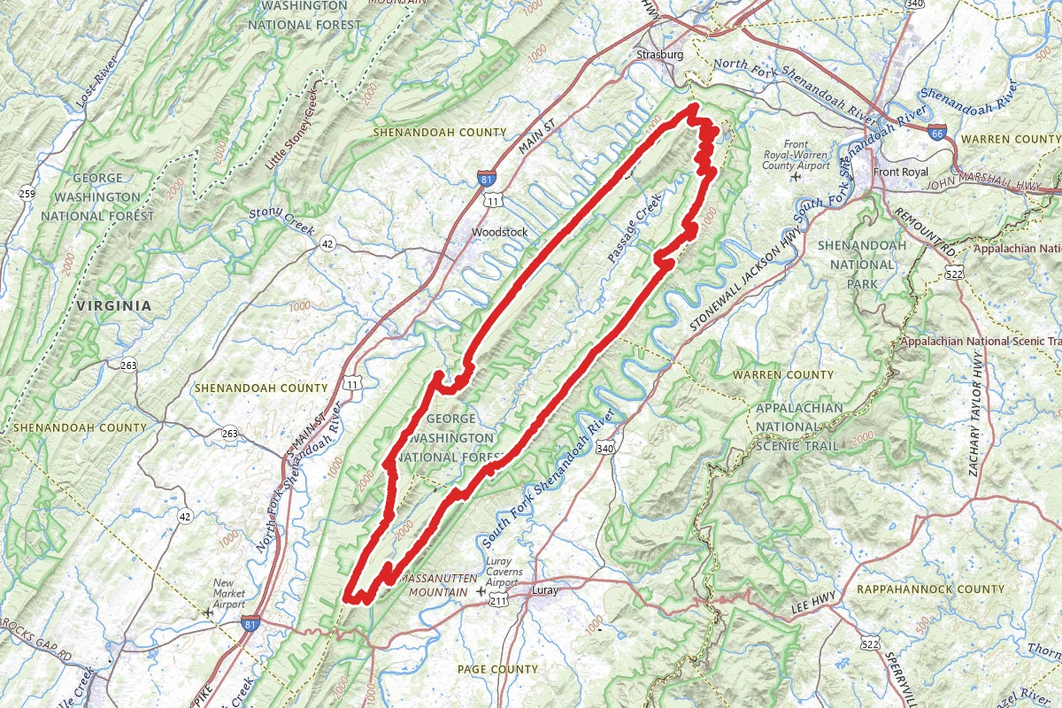 Great Massanutten Loop