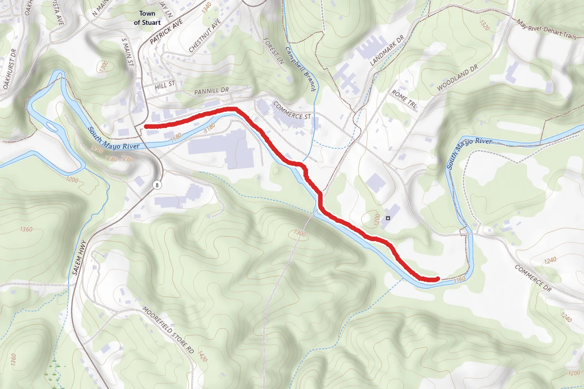 Mayo River Rail Trail