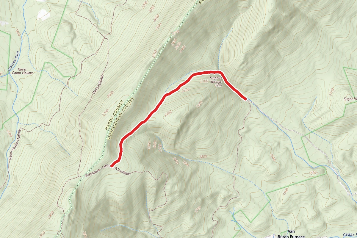 Sulpher Springs Gap Trail