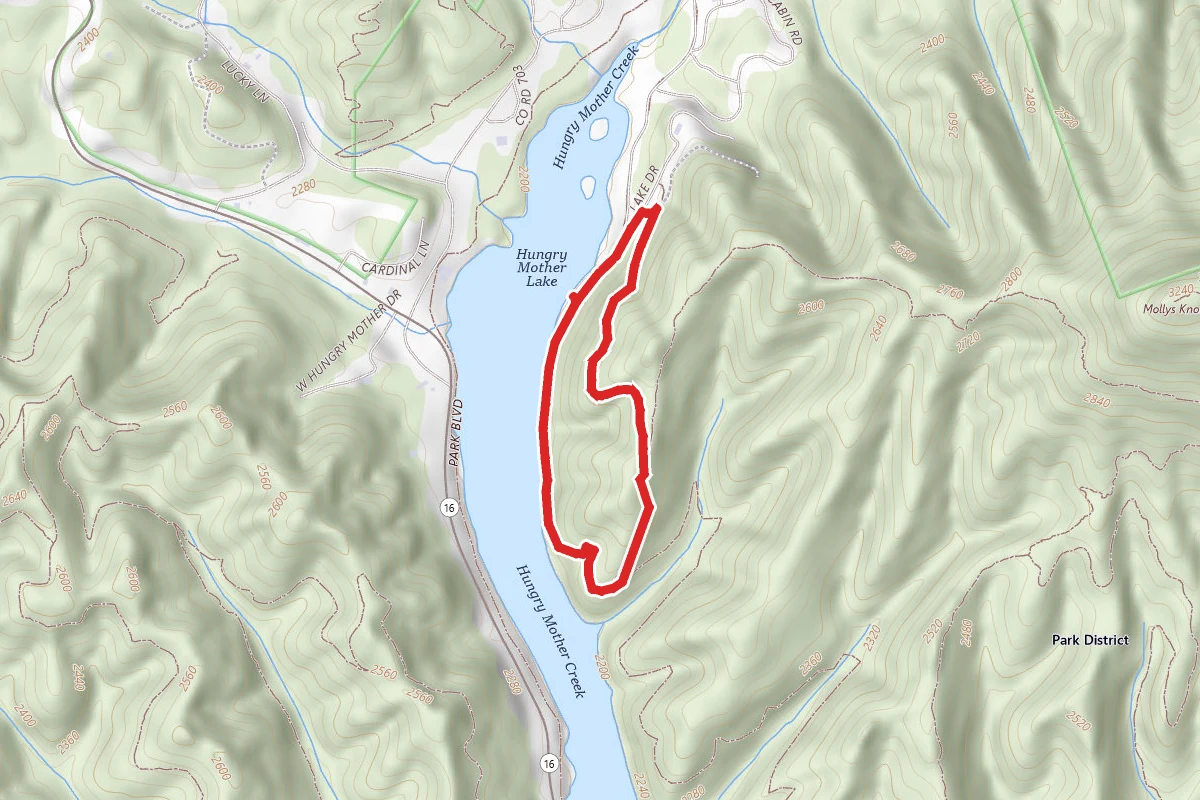 Lake Trail and Ridge Trail Loop
