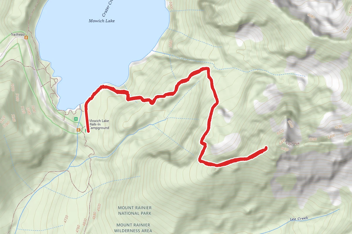 Fay Peak Trail