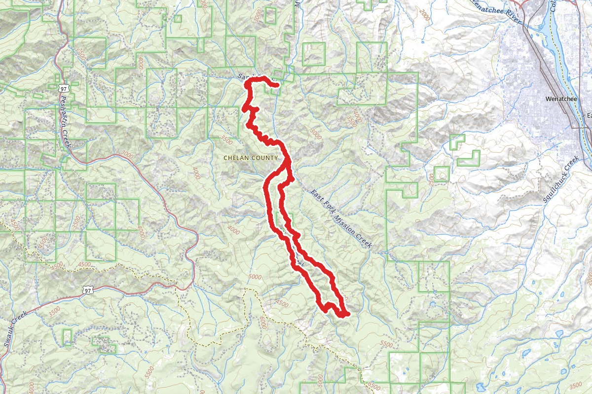 Sand Creek and Devils Gulch OHV Trail