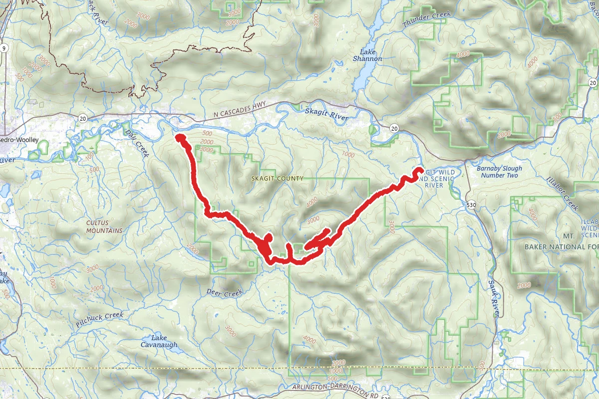Finney Creek and Iron Mountain OHV Trail