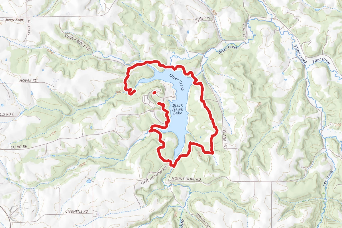 Black Hawk Lake Recreation Area Loop