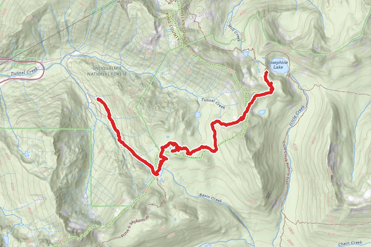 Hope and Mig Lakes via PCT
