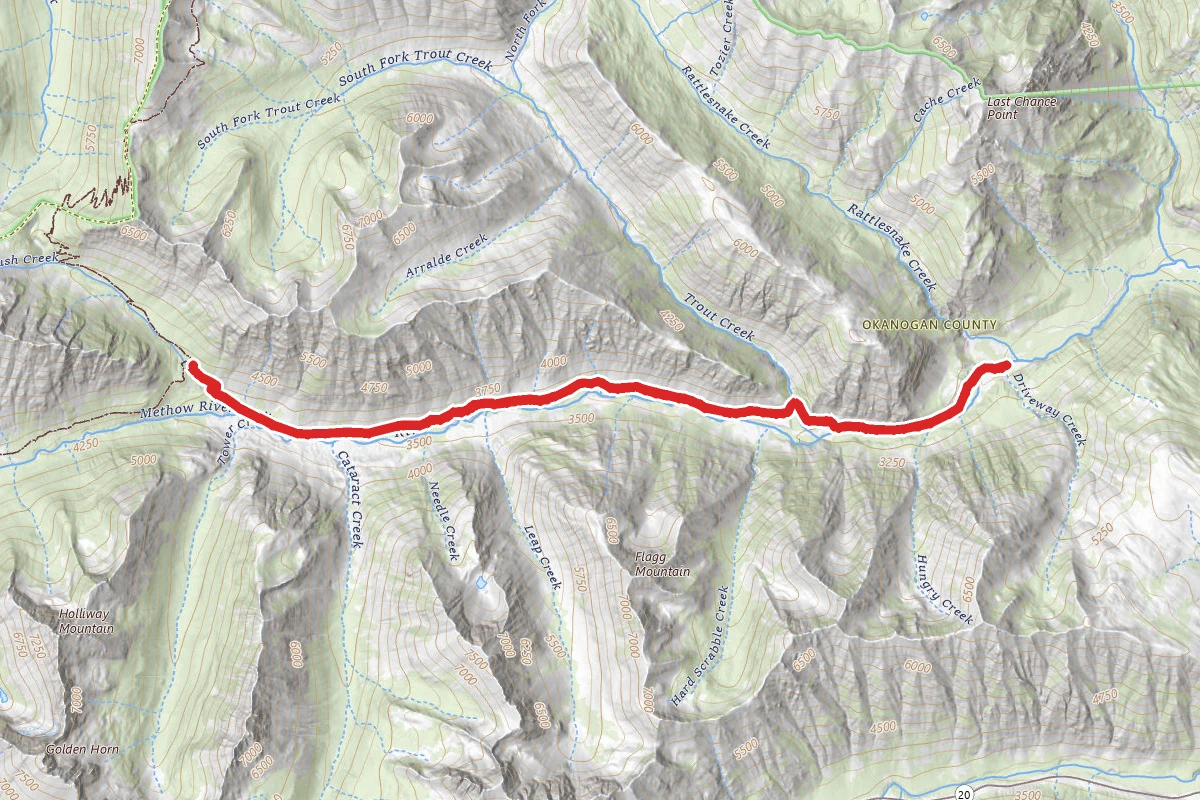 West Fork Methow Trail