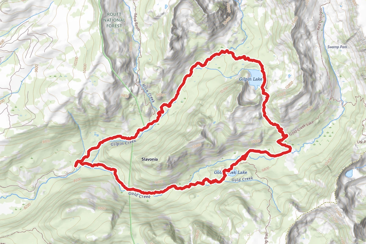 Mount Zirkel Loop Trail