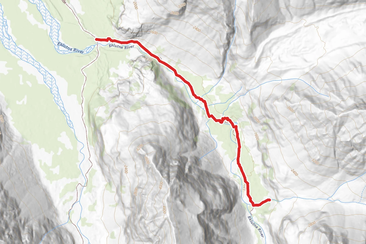 East Fork Trail and Tulchina Falls