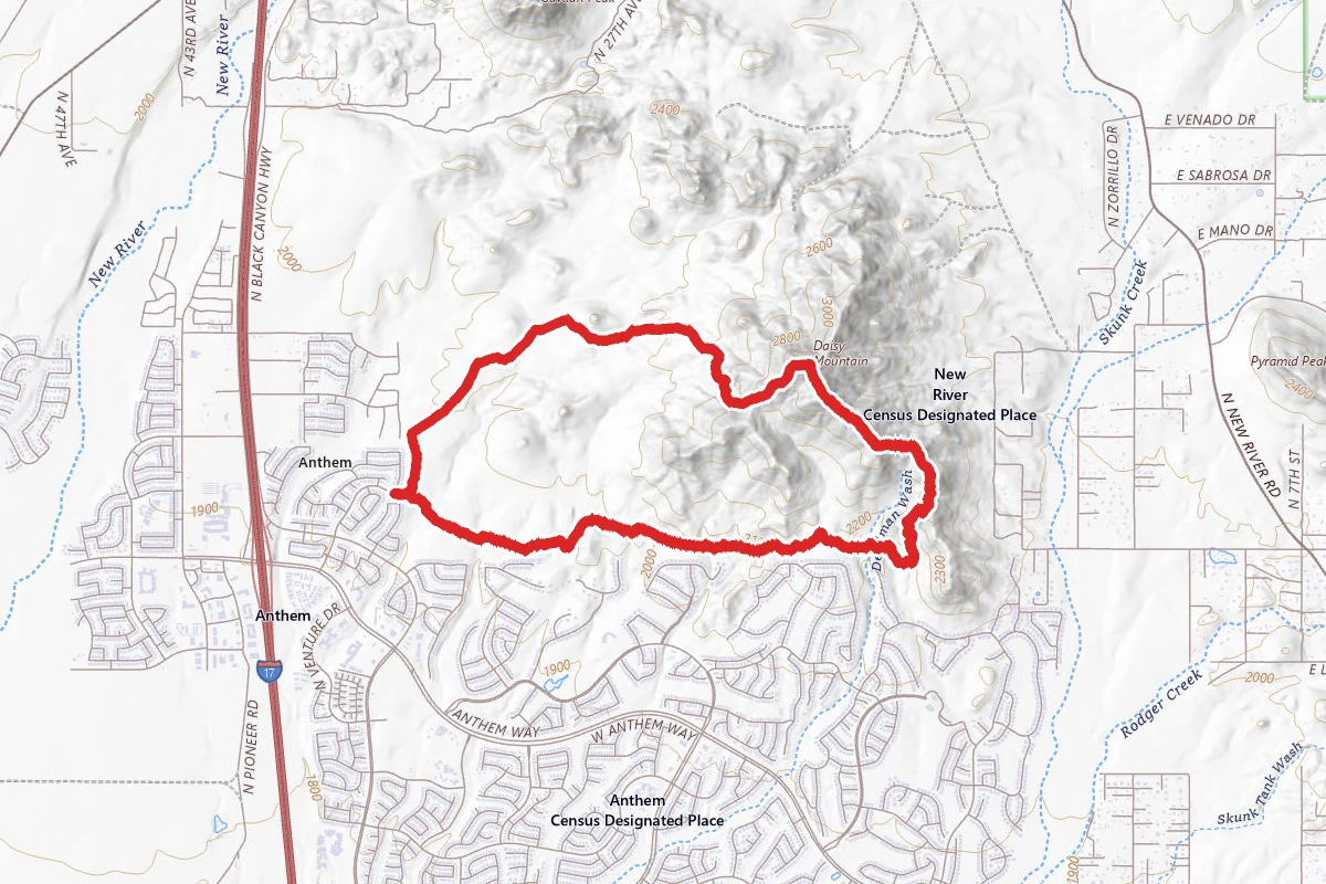 Daisy Mountain Loop
