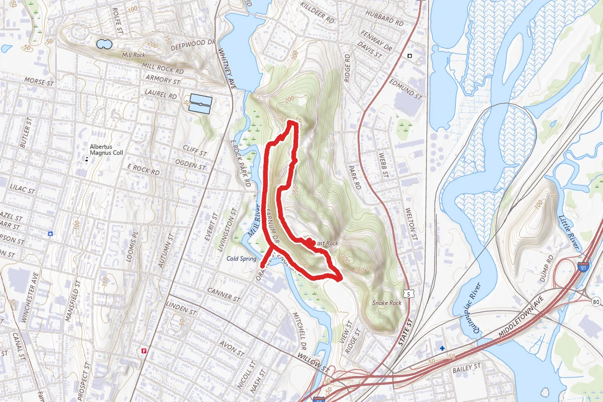 East Rock Loop Trail