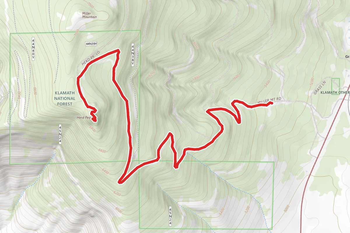 Herd Peak Trail