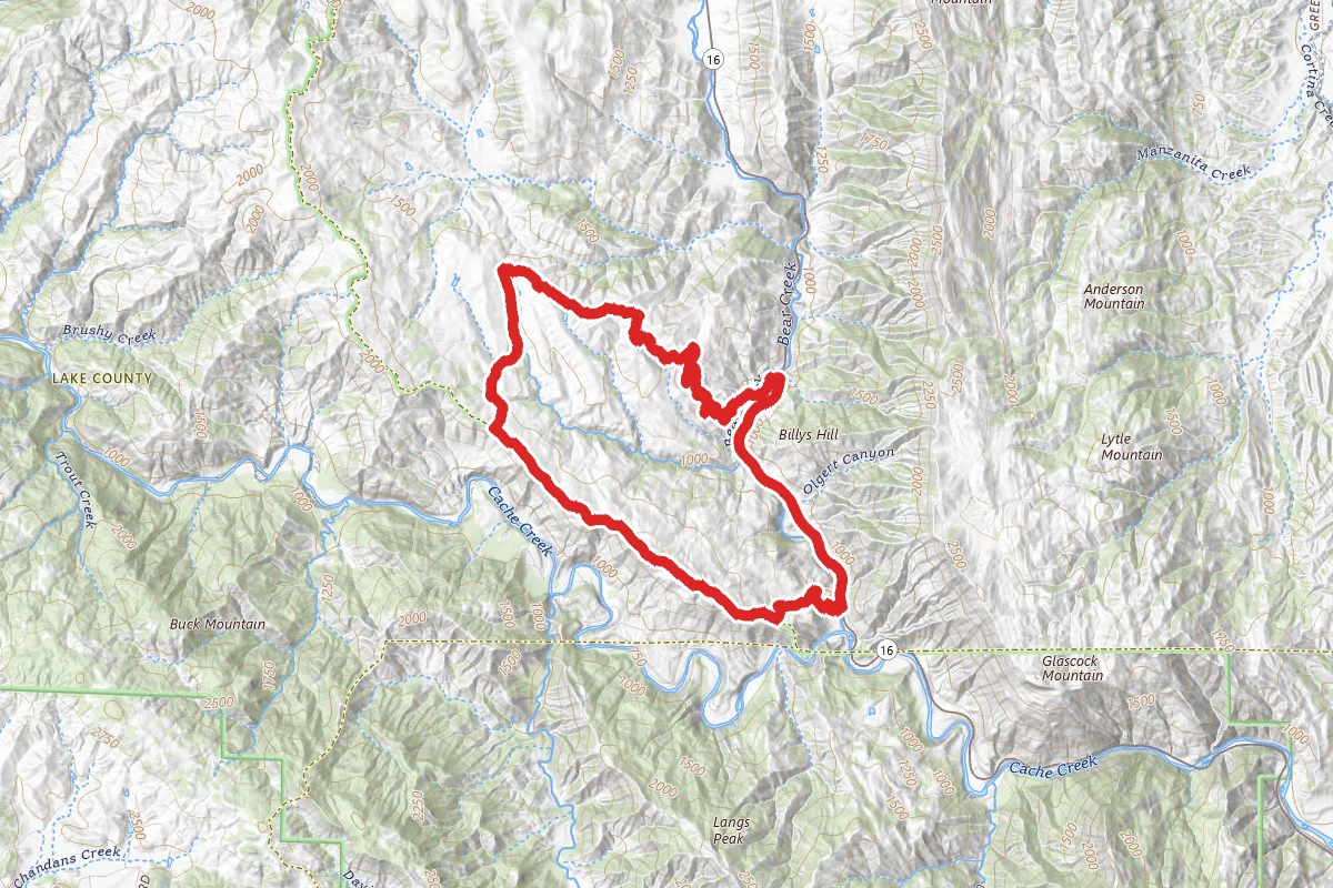 3 Ponds, Brophy Canyon and Cache Creek Ridge Trail