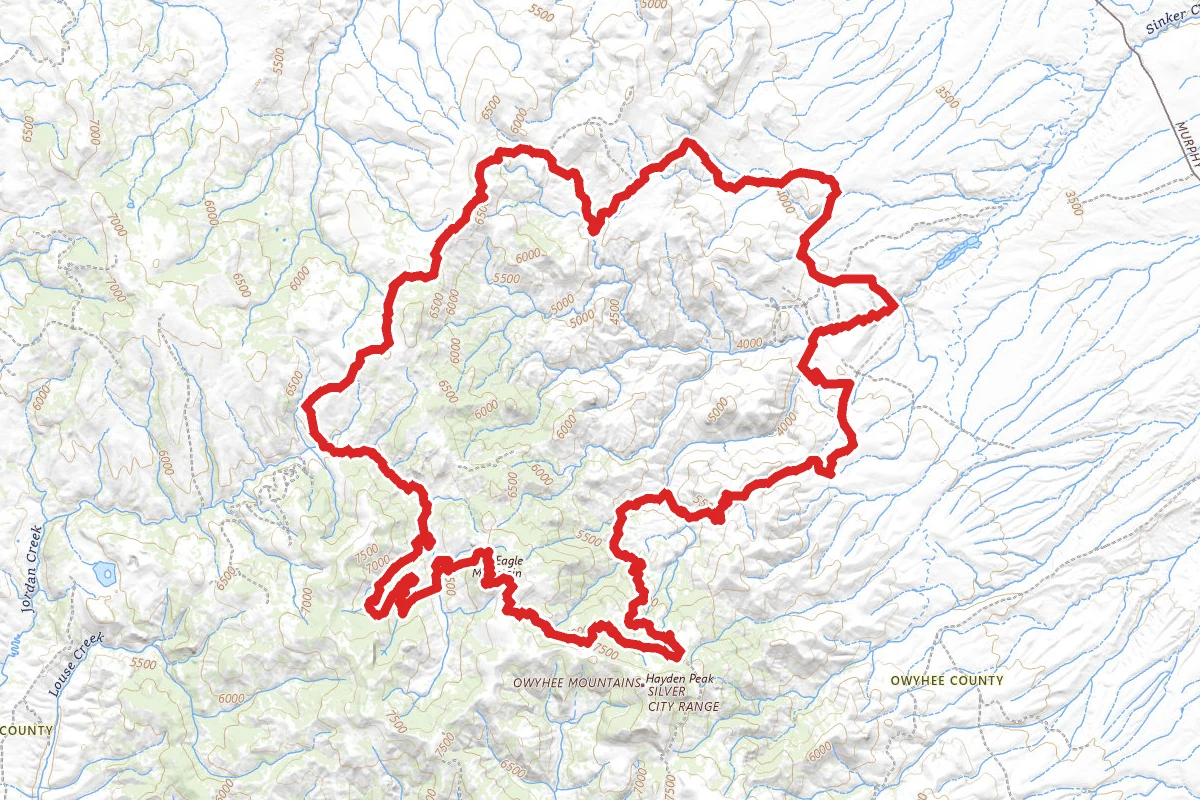 Owyhee Loop, War Eagle and Silver City OHV Trail
