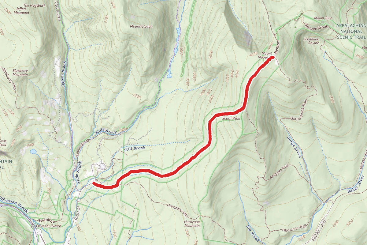 Mount Moosilauke via Glencliff Trail and Appalachian Trail
