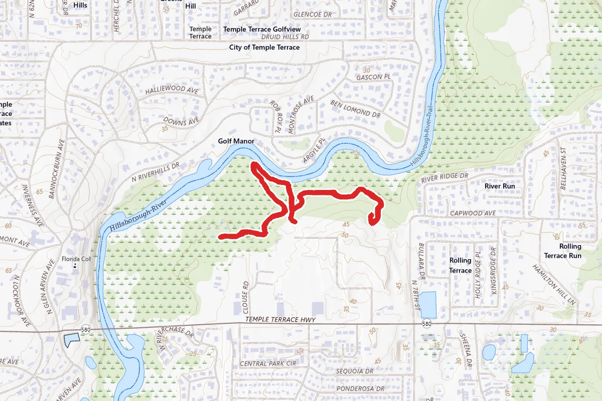 Temple Terrace Riverfront Park Trail