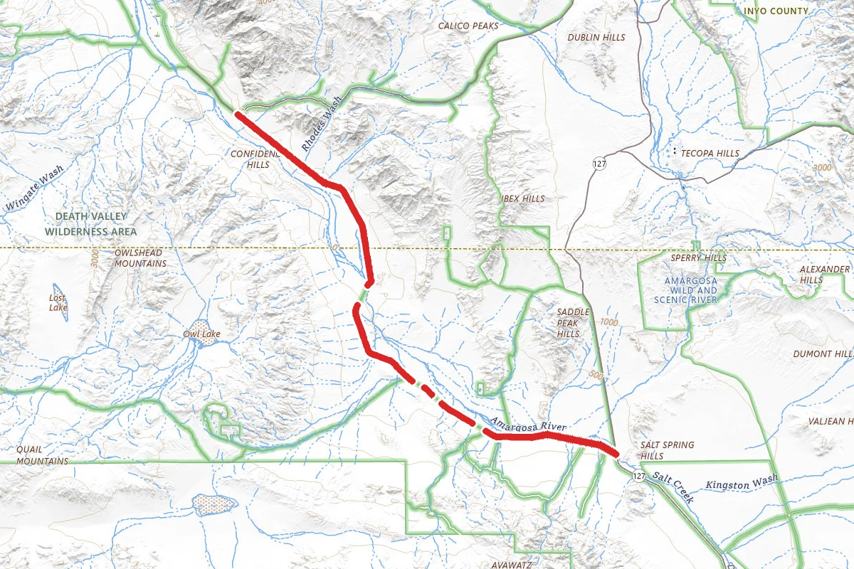 Harry Wade Road OHV Trail