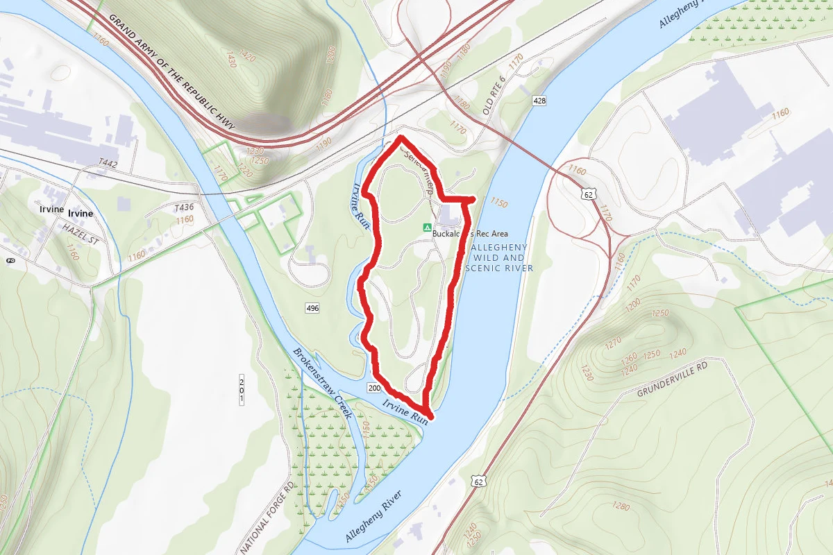 Backaloons Scenic Trail