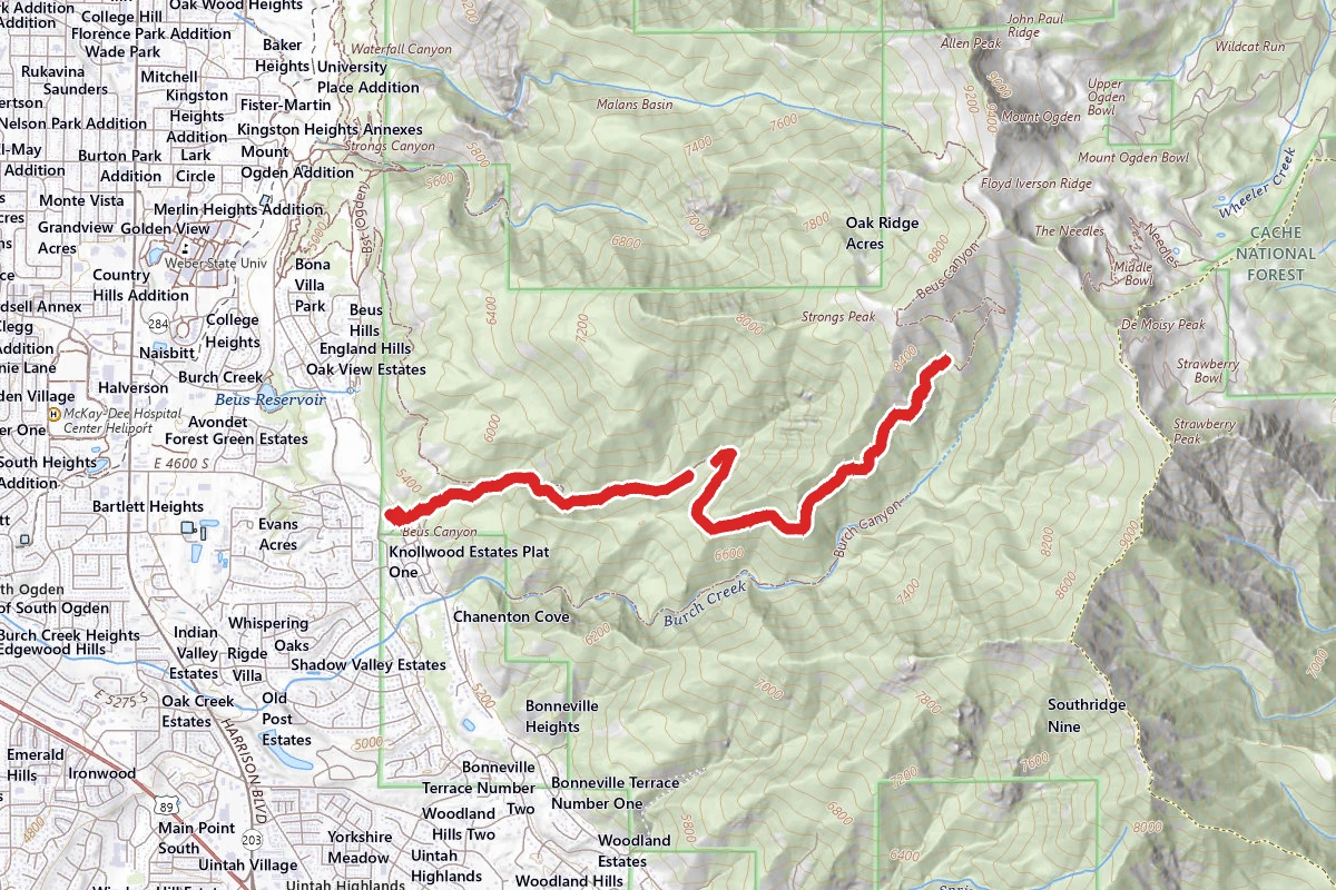 Beus Canyon Trail