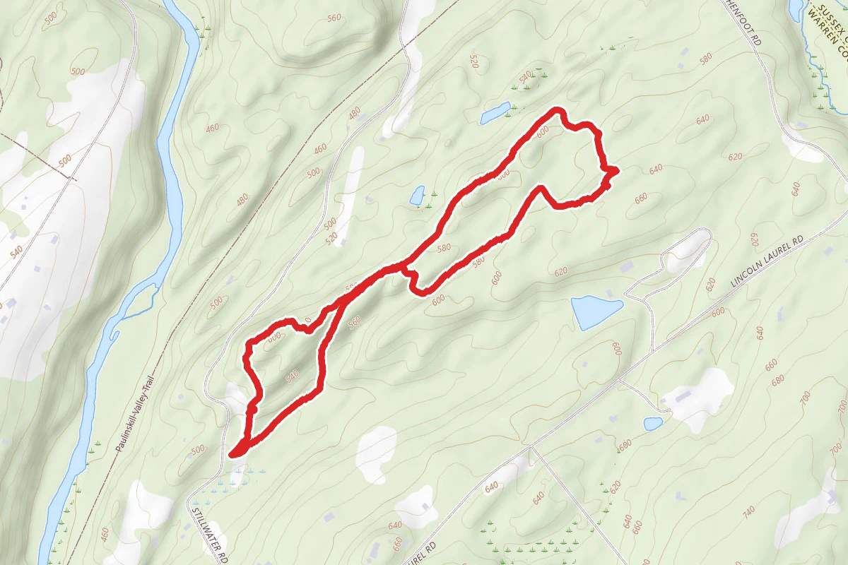 Gnome Hollow Preserve Yellow Trail
