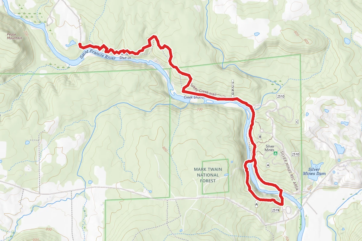 Silver Mine and Turkey Creek Trails