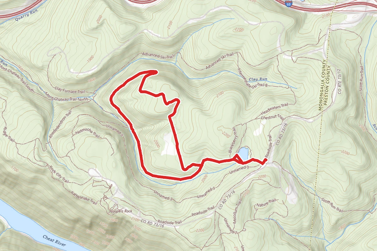 Clay Run and Power Line Loop