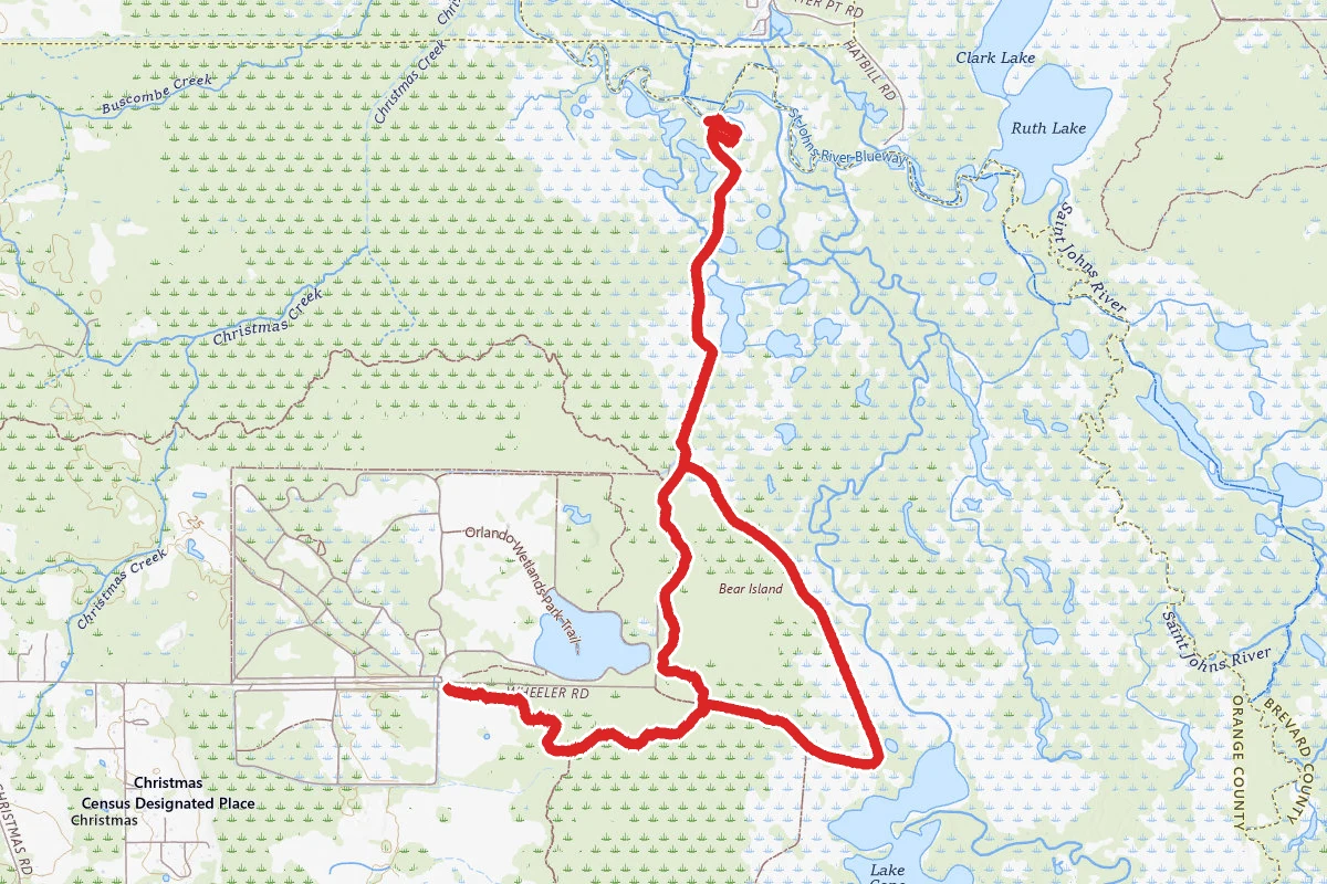 Florida Trail and Saint Johns River Loop