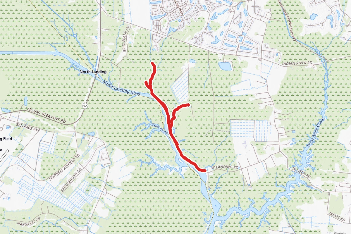 North Landing River Paddle
