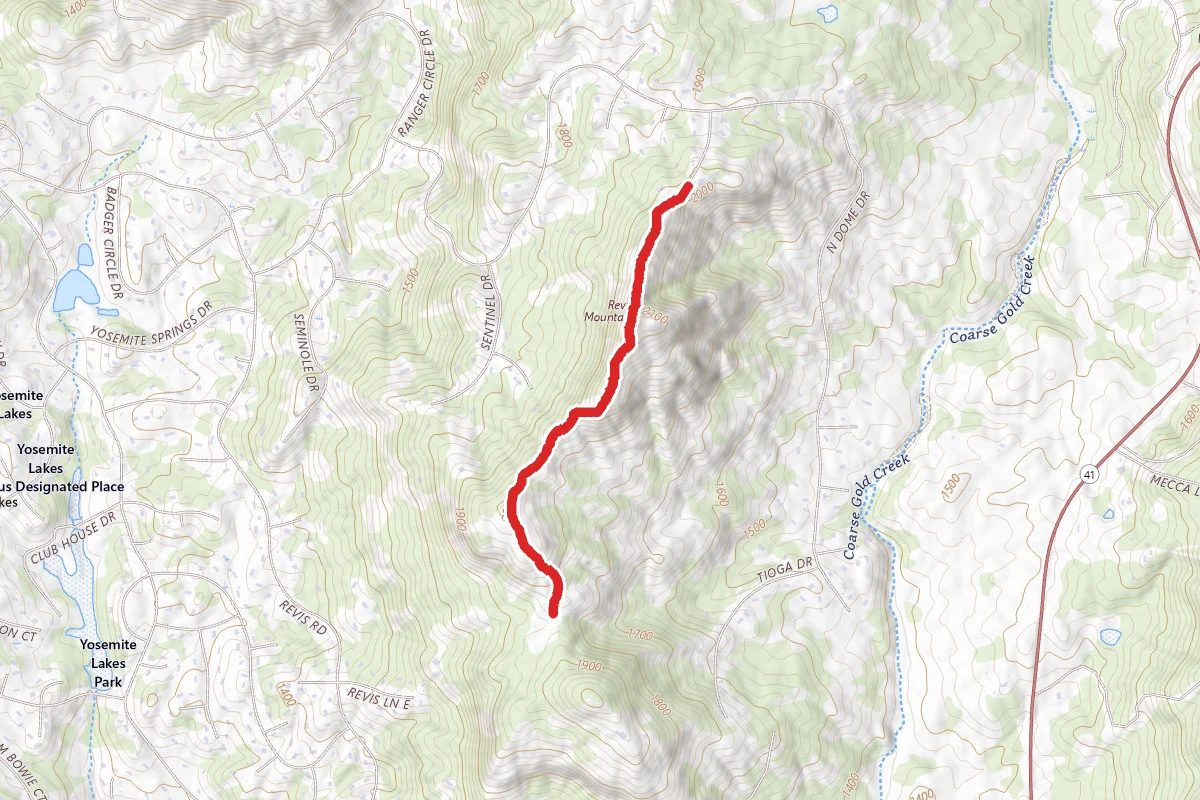 Revis Mountain via Blue Heron Way
