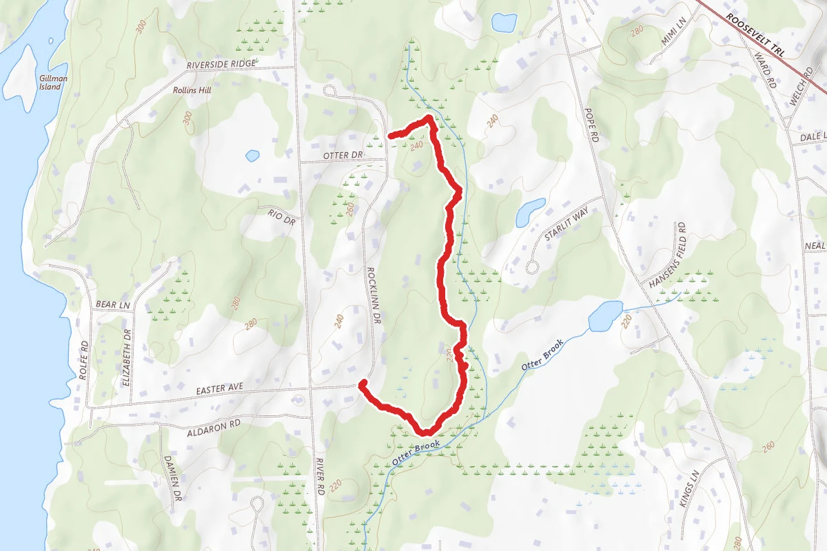 Otter Brook Preserve Trail
