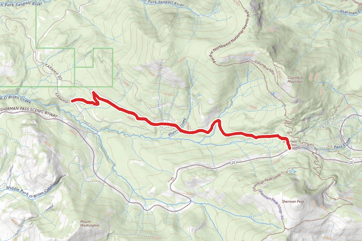 Sherman Pass Trail