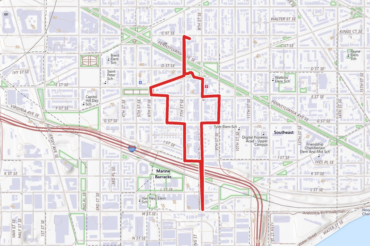 Barracks Row Heritage Trail