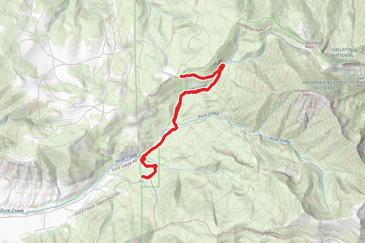 Suce Creek Trail #44